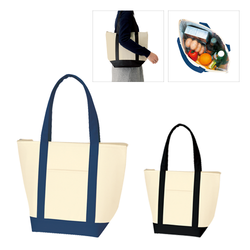 保冷バイカラートート(M)