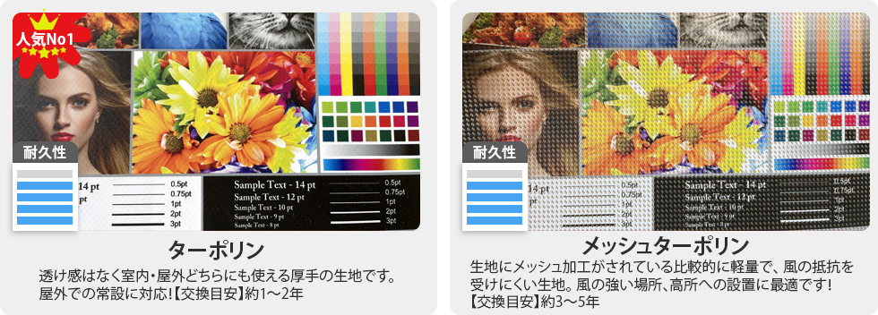 ターポリン生地